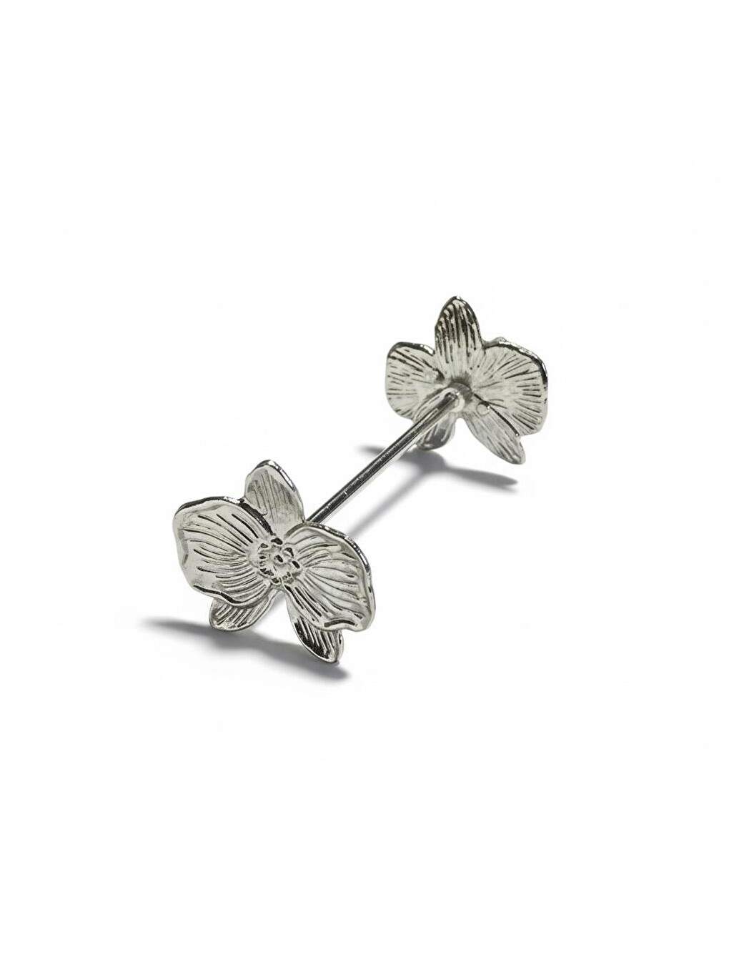 Gri Orkide Gümüş Tasarım 6'lı Çatal Kaşık Bıçak Standı | Dekoratif Yükseltici Set-2