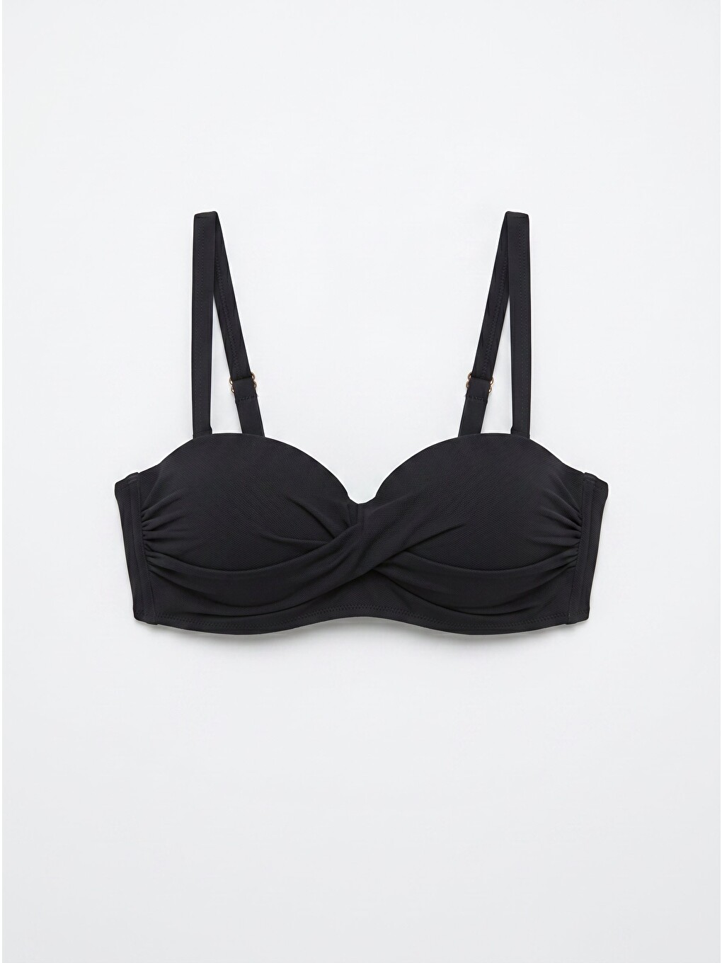 Siyah Beauty From Straplez Tek Üst Bikini