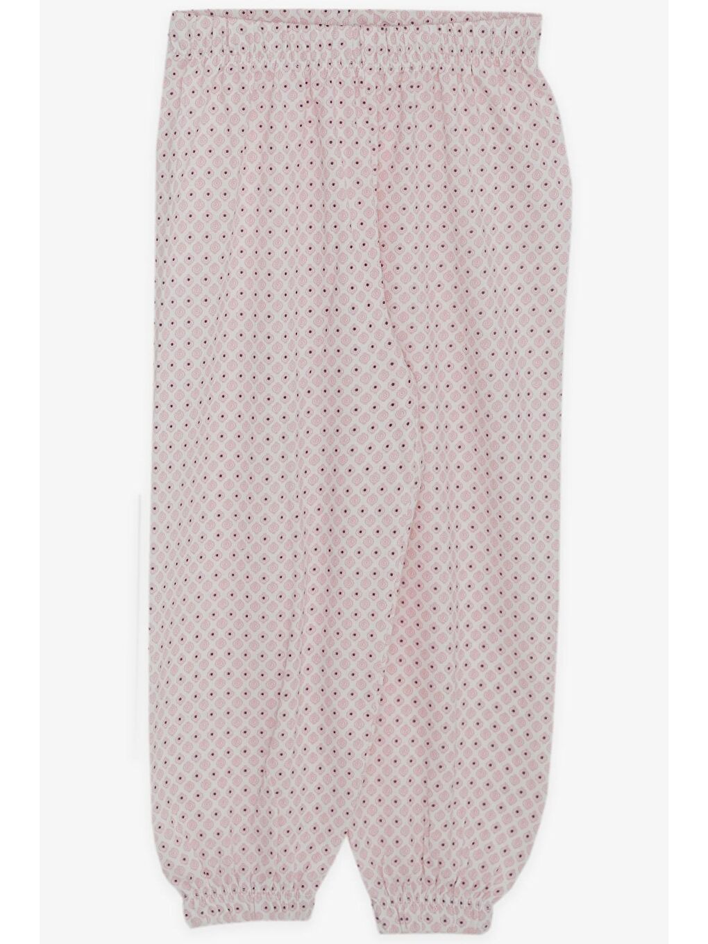 Kız Bebek Kısa Kollu Pijama Takımı Desenli Pembe (9 Ay-1.5 Yaş)-2