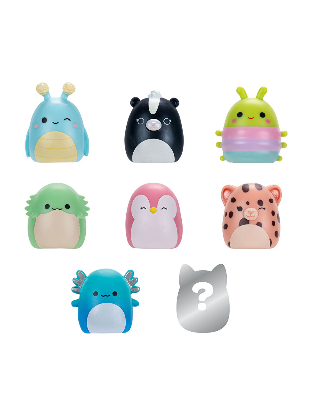 Squish-a-longs 8 Figür-yüzük Set Seri 3 Al0026-2