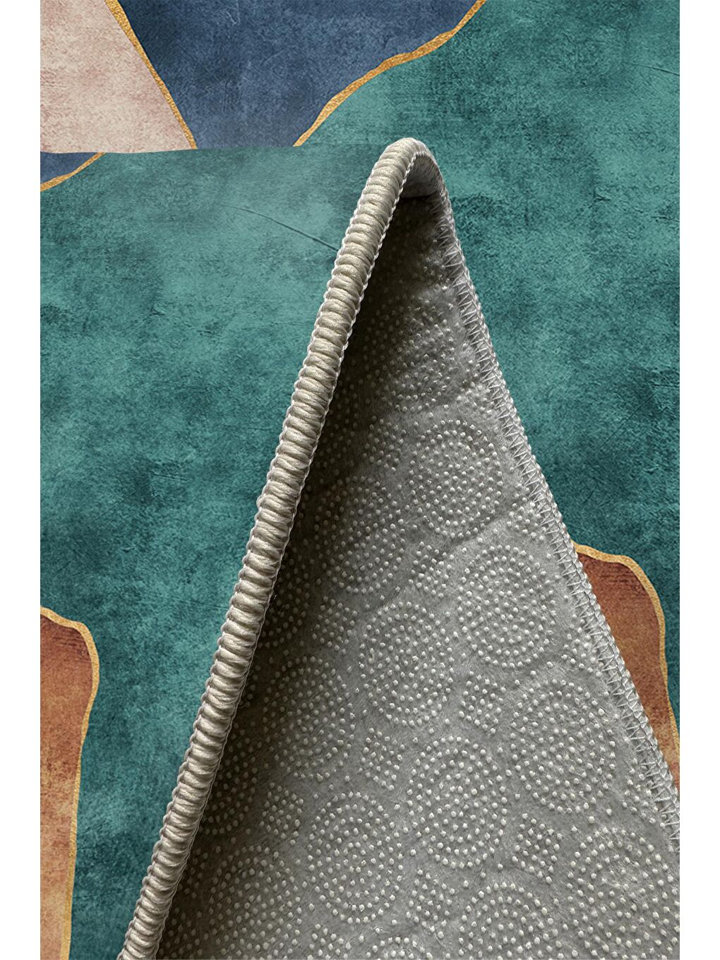 Karışık Özel Tasarım, Kaymaz Taban, İnce, Yıkanabilir, Modern Halı WOOKECE1426 180x280-5