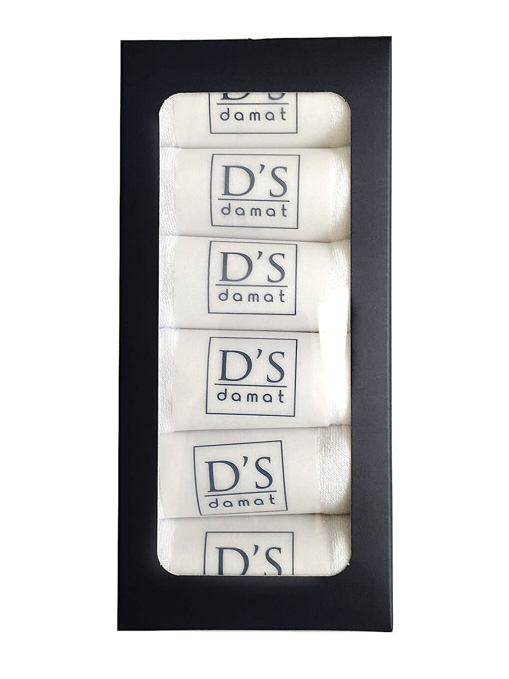 Beyaz Erkek Bambu 6lı Babet Çorap BEYAZ-2