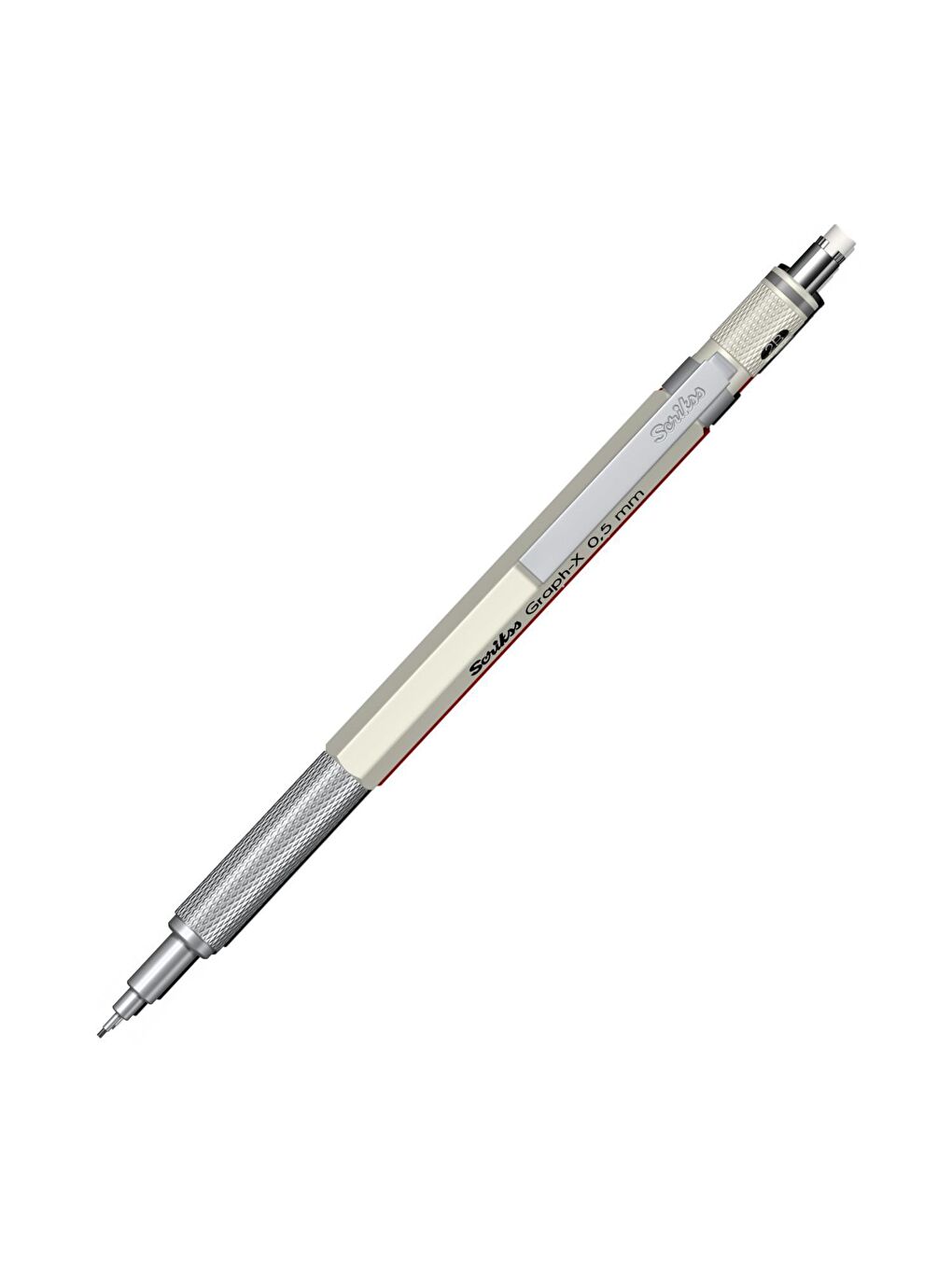 Graph-X Metal Versatil Uçlu Kalem Şeffaf Ambalaj 0.5-1