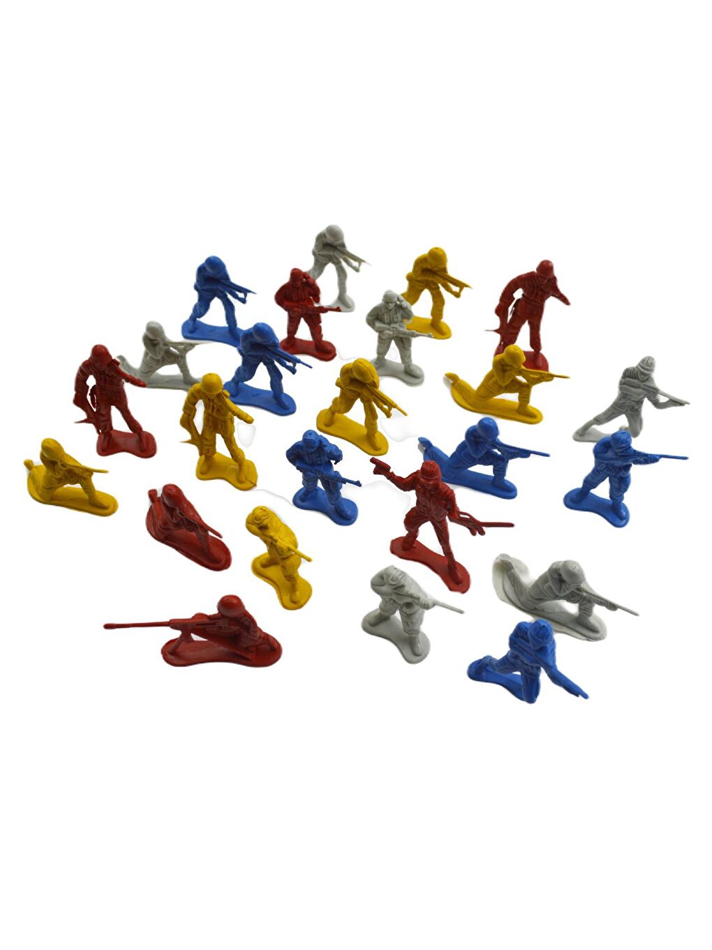 Heroes Kurşun Asker Oyuncak Asker Seti Plastik Kutulu ERN-823-3