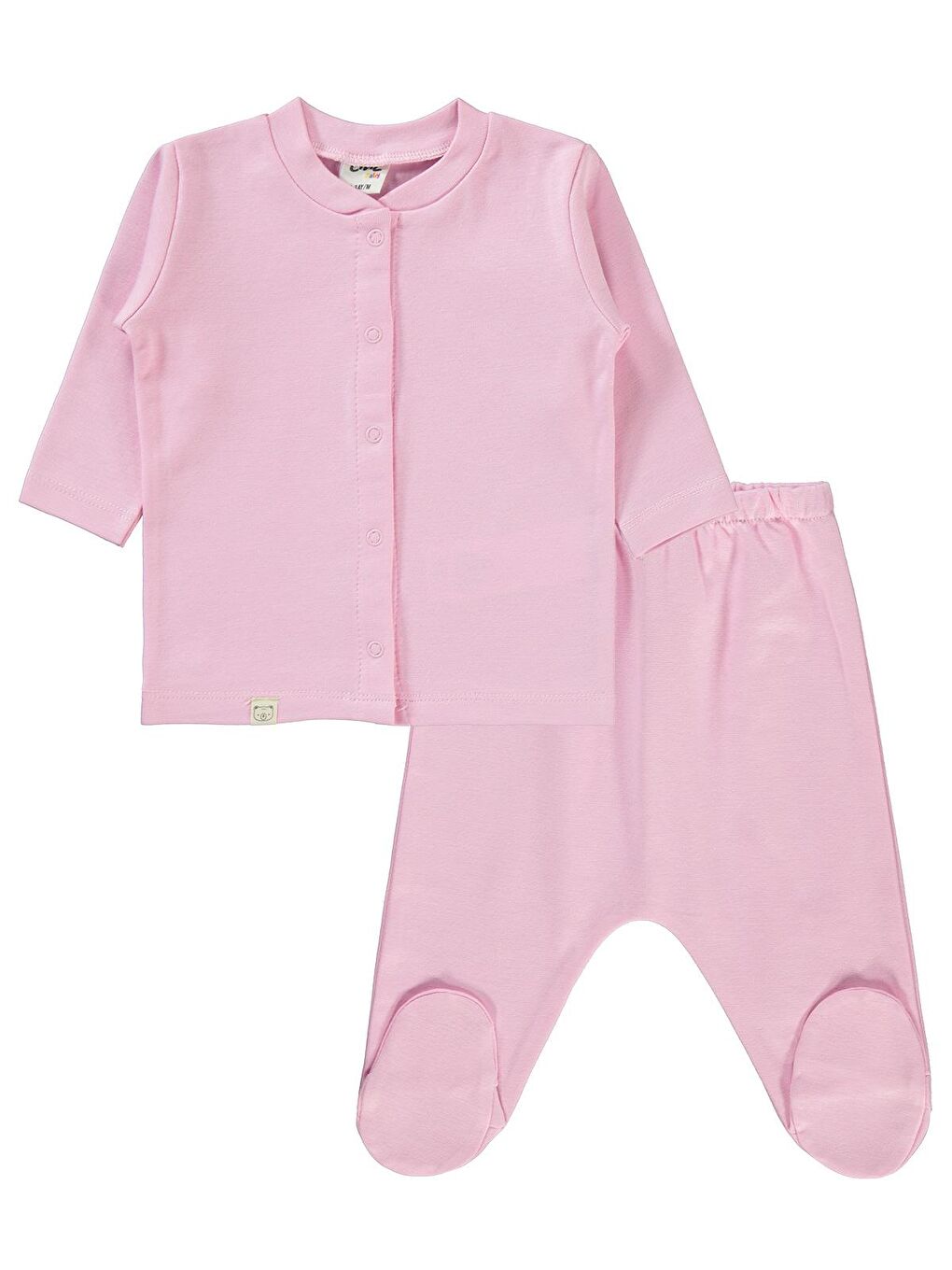 Civil Pembe Baby Erkek Bebek Pijama Takımı 1-6 Ay Pembe