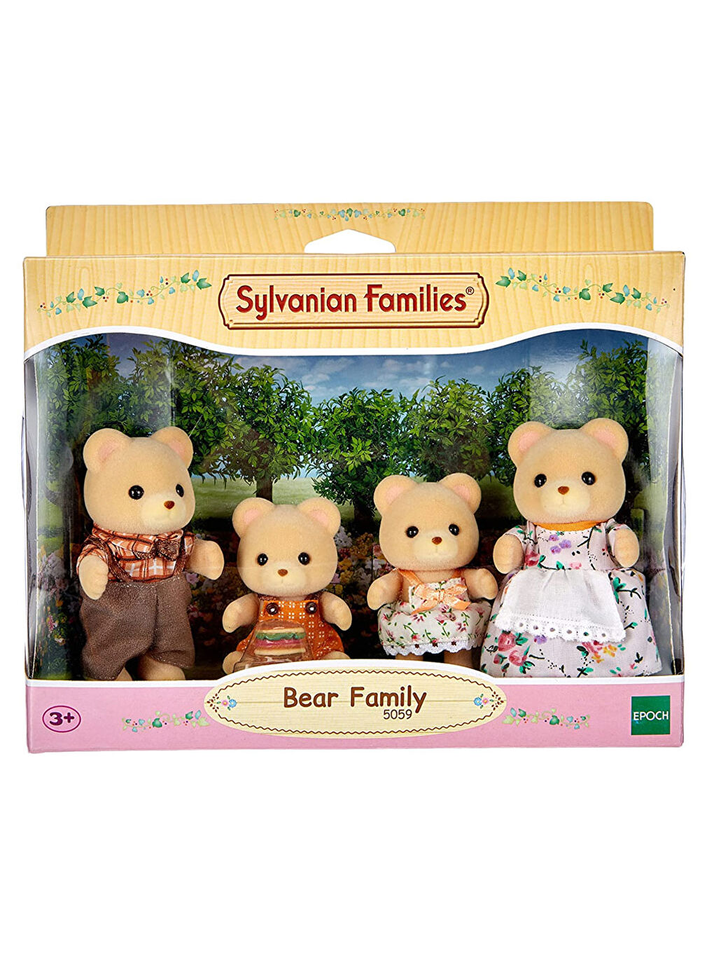 Sylvanian Families Renksiz Ayı Ailesi 5059