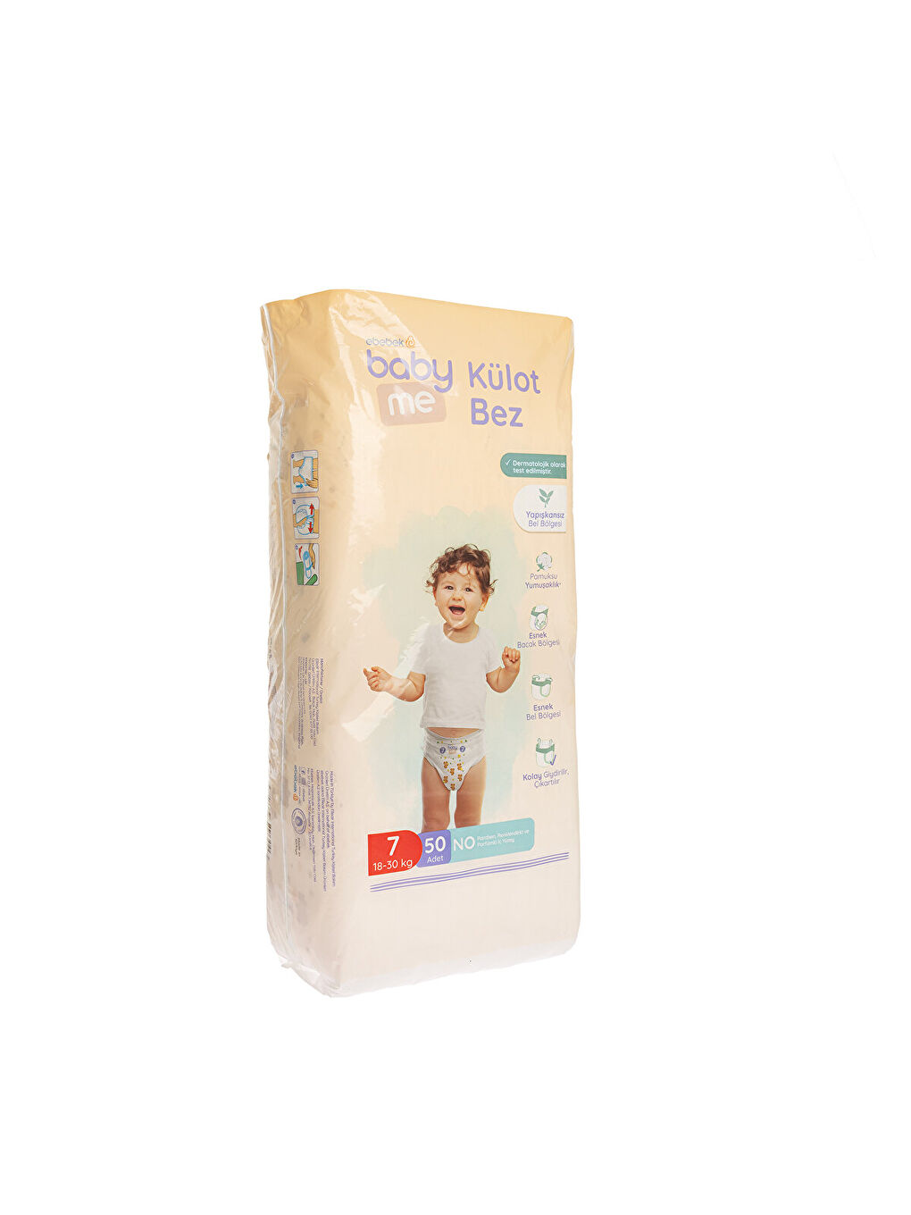 baby me Külot Bez XXLarge 7 Numara 18-30 kg  50 Adet