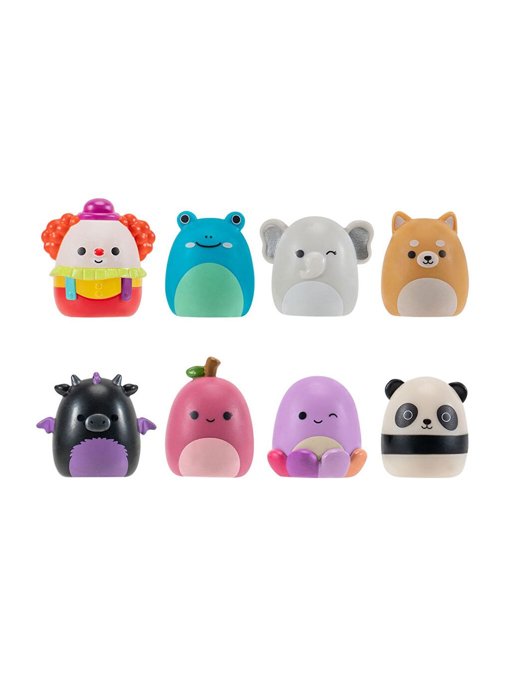 Squish-a-longs 8 Figür-yüzük Set Seri 1 Al0082-1
