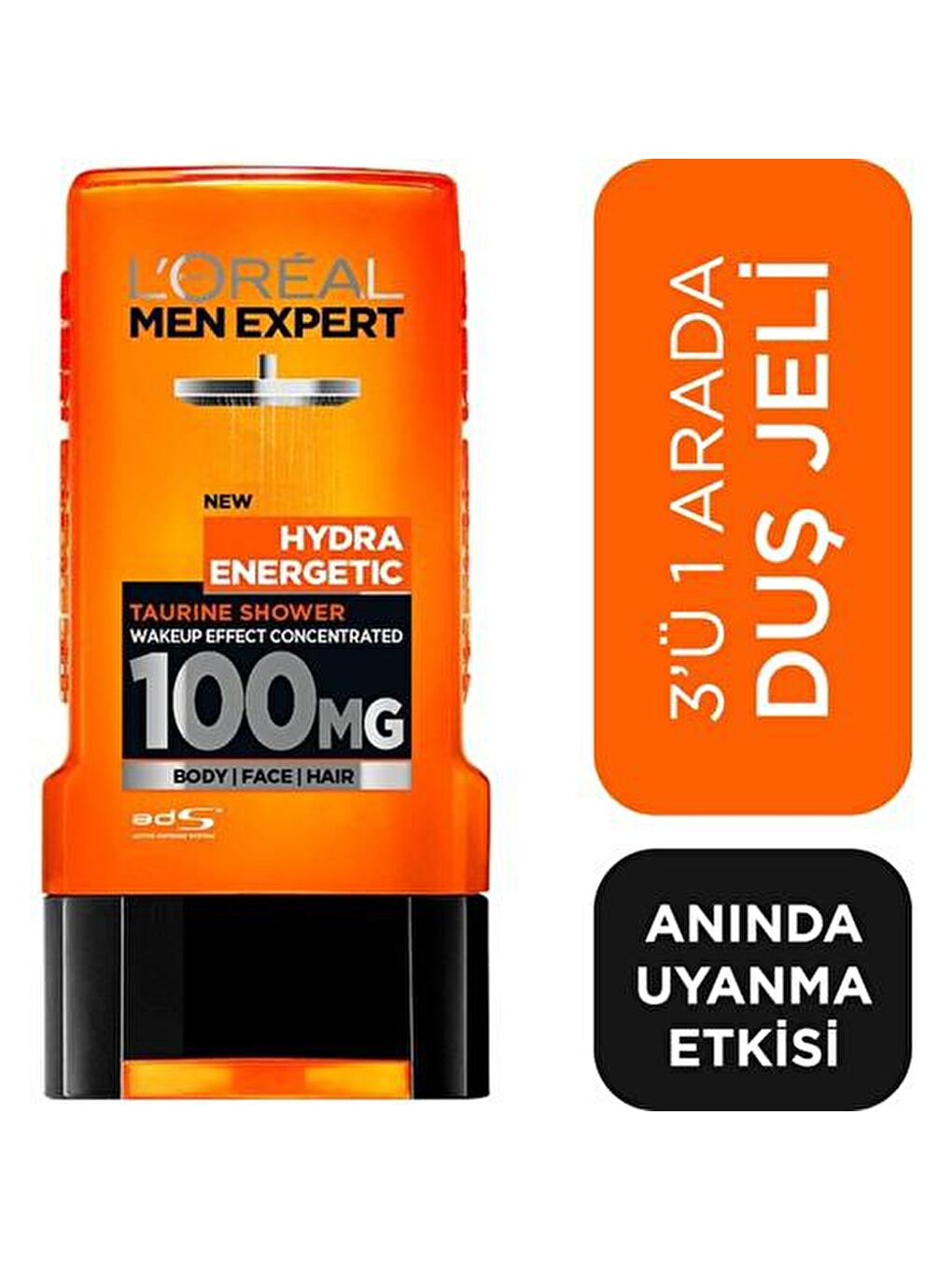 L'Oreal Paris Şeffaf Men Expert Shower Gel Hydra Energetic 300ML