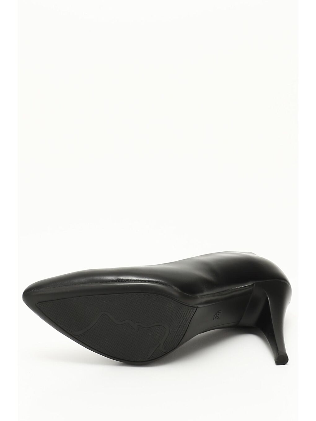 Kırmızı Kadın BAKIR-SİYAH Sivri Burun İnce Topuklu Hakiki Deri Stiletto-4