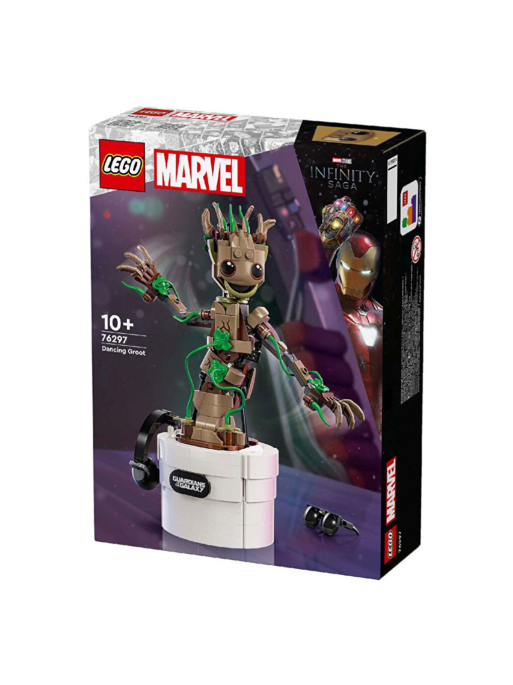 Lego Renksiz Marvel Dans Eden Groot 76297 - 2