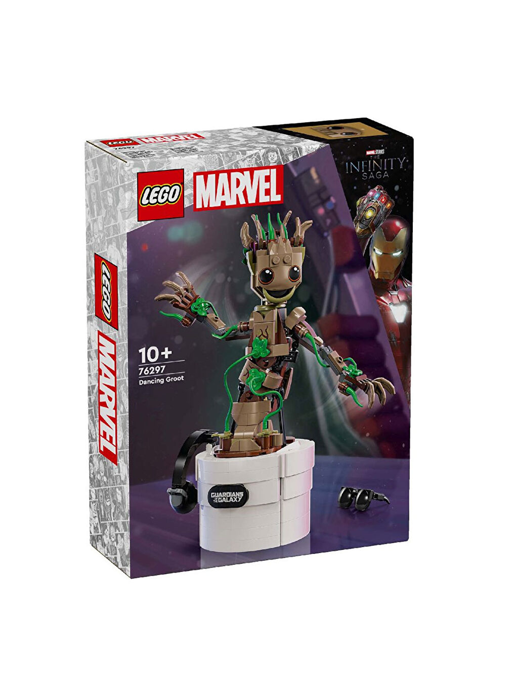 Lego Renksiz Marvel Dans Eden Groot 76297 - 4