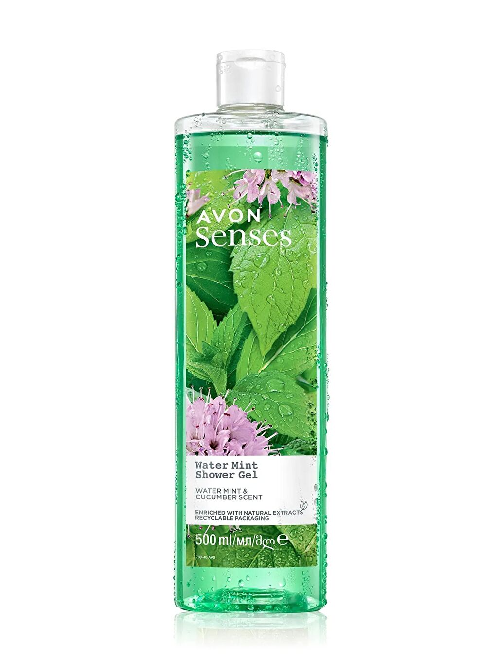 AVON Senses Water Mint Nane ve Salatalık Kokulu Duş Jeli 500 Ml.