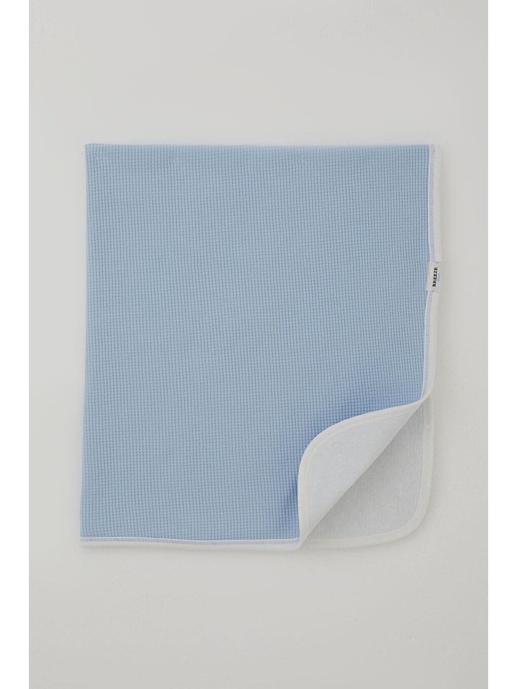 Yenidoğan Bebek Battaniyesi Uykucu Bulut Nakışlı Mavi (77 X 86 Cm)-1