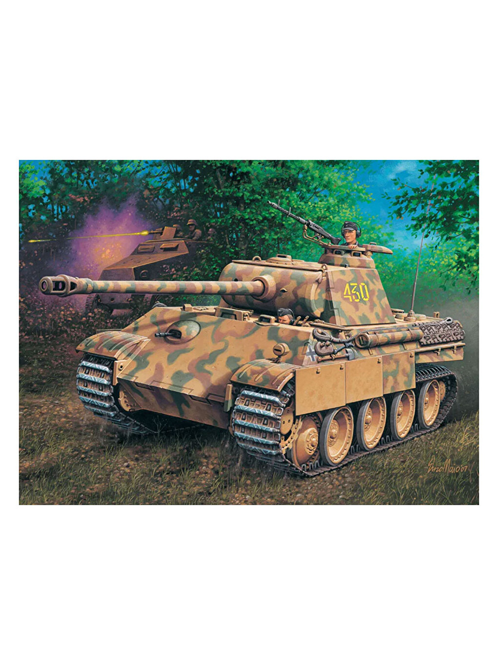 Model Set Askeri Panther Ausf. G Sd.kfz. 171 63171-3