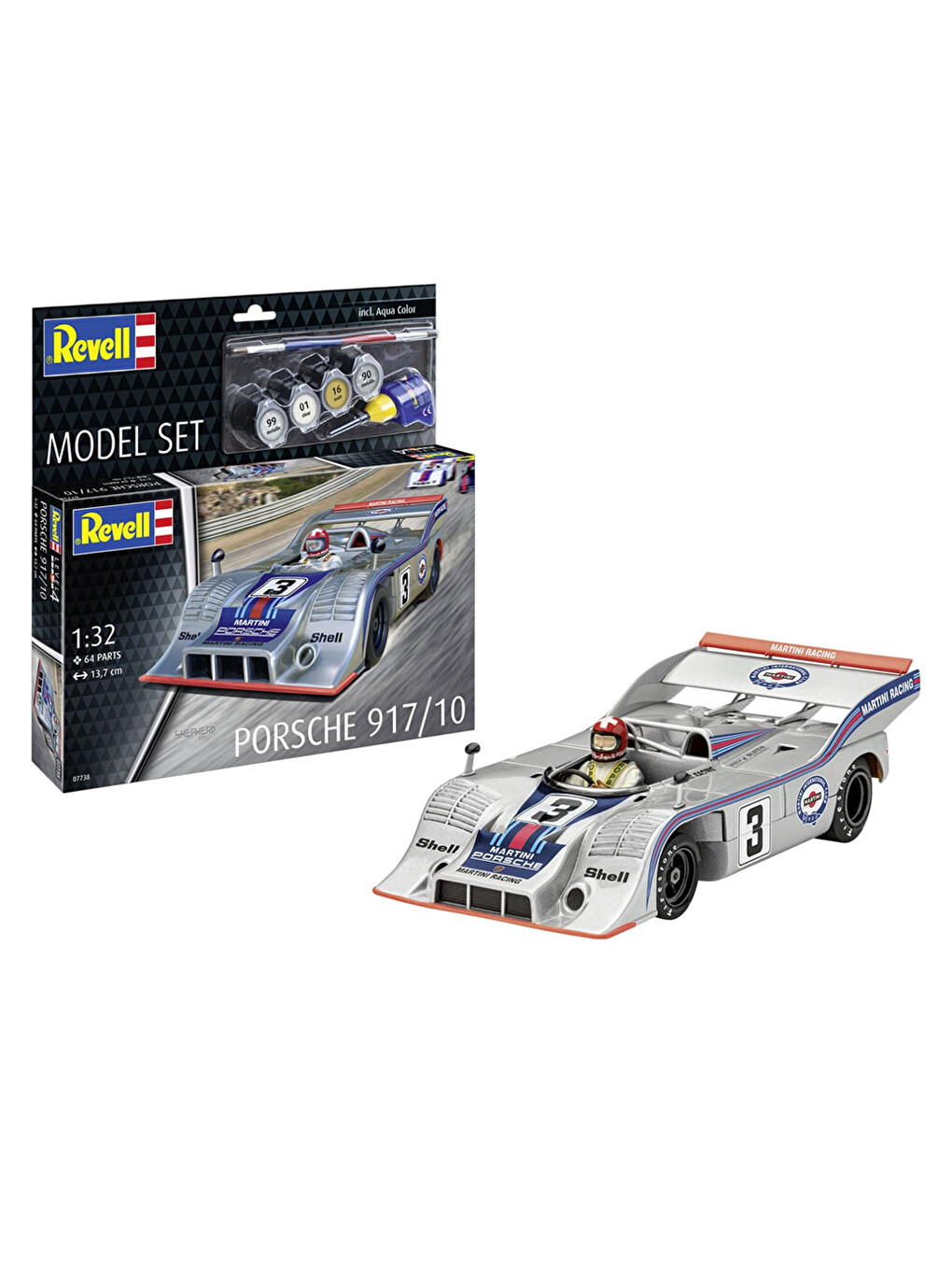 Model Set Araba Porsche 917/10 67738