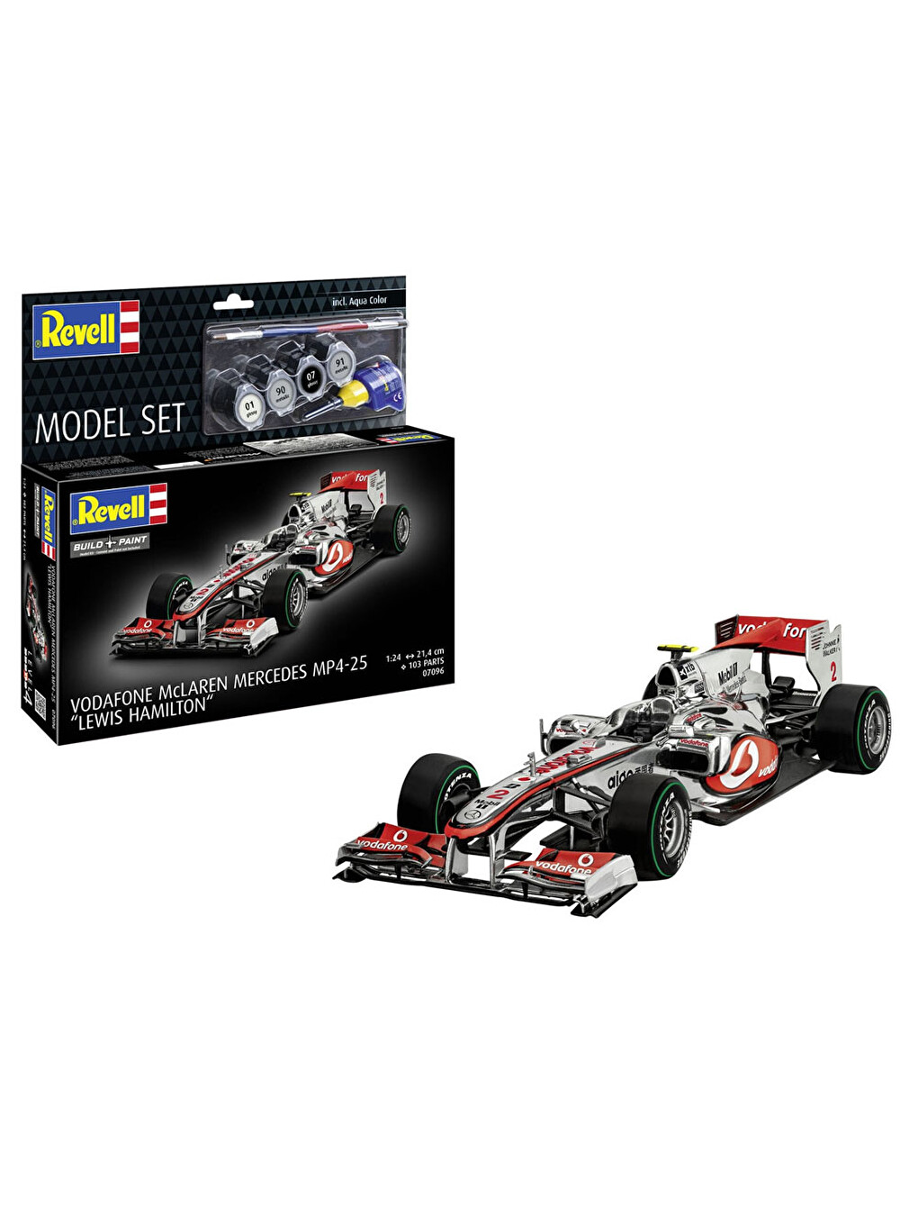 Model Set Araba Mclaren Mercedes Mp4-25 Lewis Hamilton 67096-1