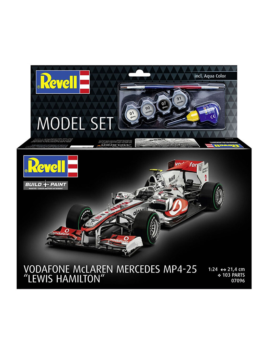 Model Set Araba Mclaren Mercedes Mp4-25 Lewis Hamilton 67096-2
