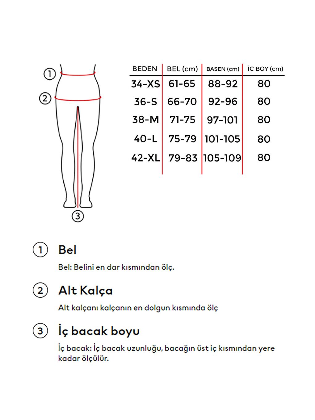 it's basic Gri Kadın Füme Renk Straight Fit Yüksek Bel %100 Pamuk Denim - 2