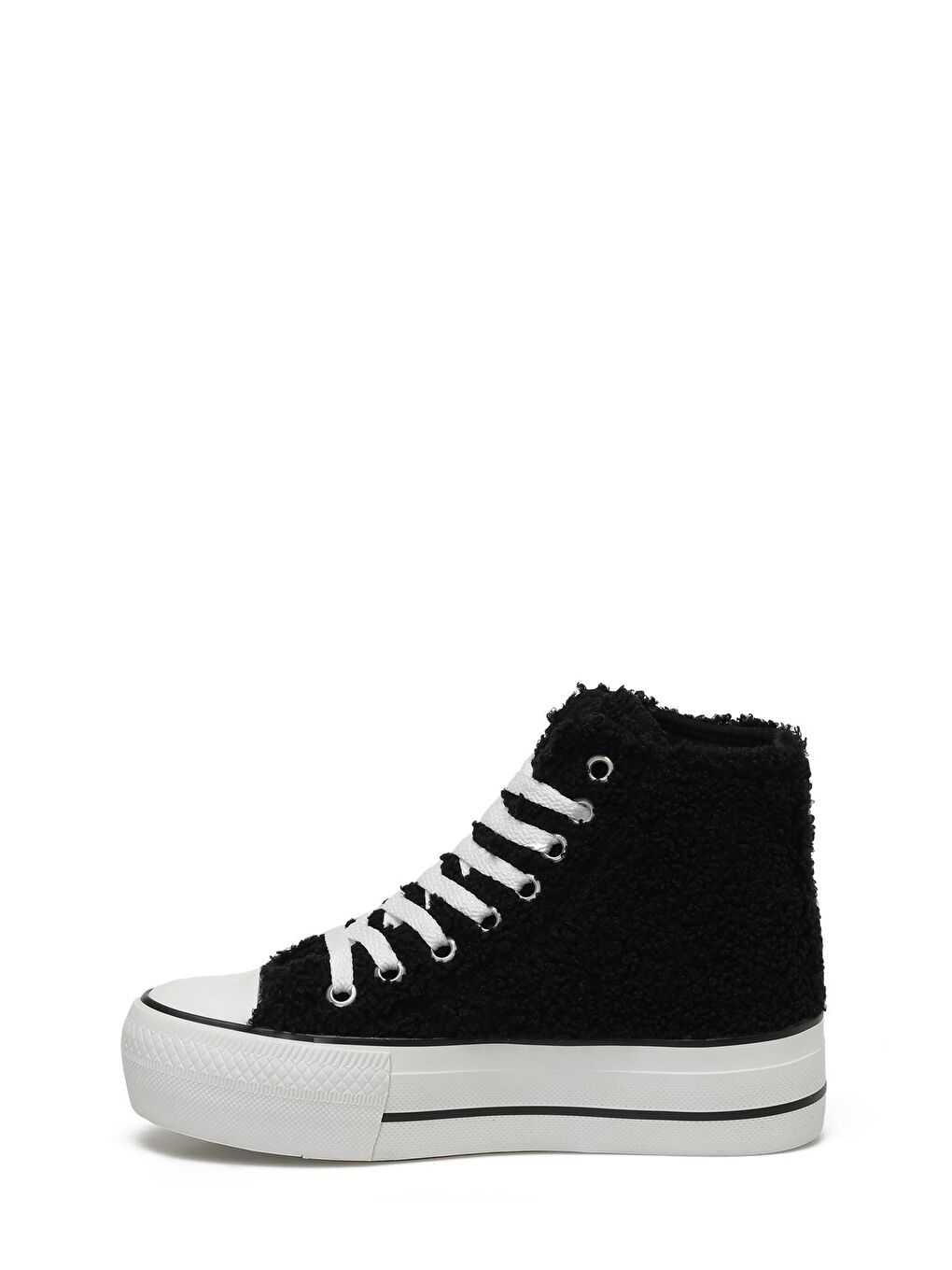 Siyah Kadın Sneaker Bot-2