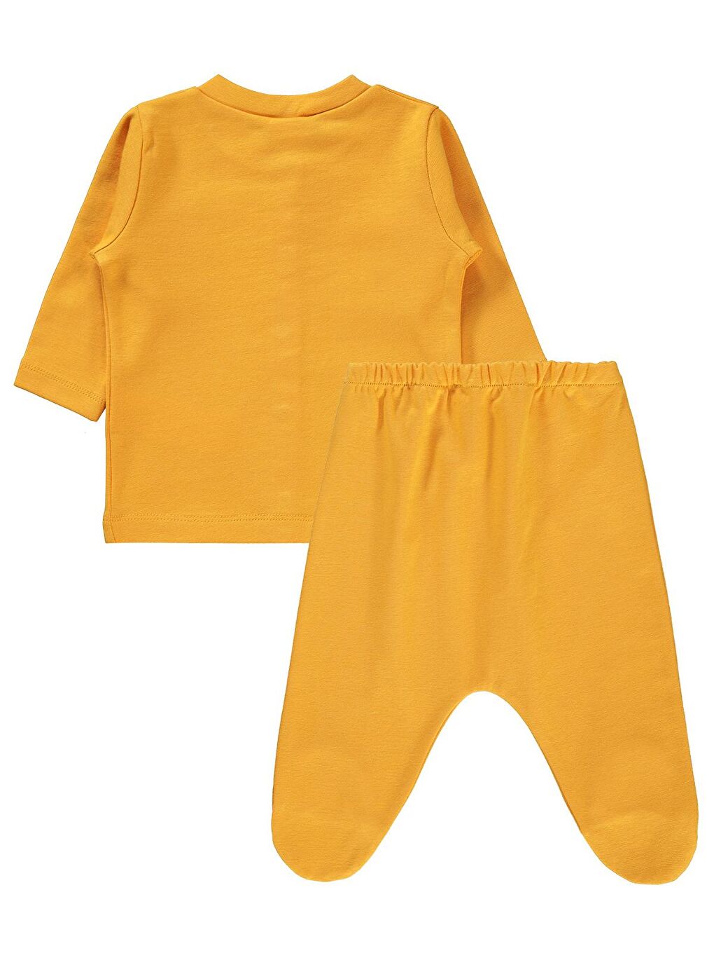 Civil A.Hardal Baby Erkek Bebek Pijama Takımı 1-6 Ay Hardal - 1