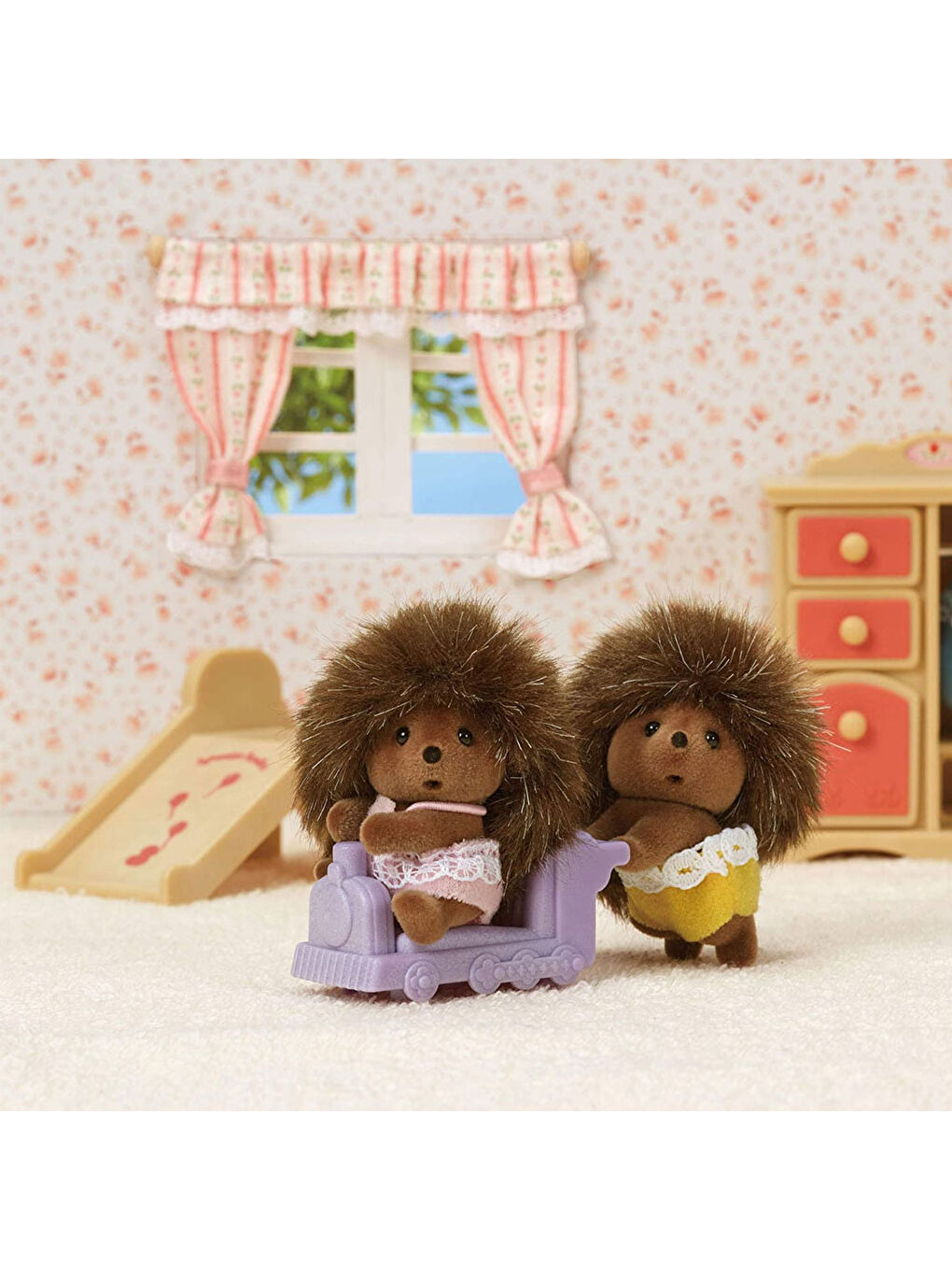 Sylvanian Families Renksiz Kirpi İkiz Bebekleri 5424 - 1