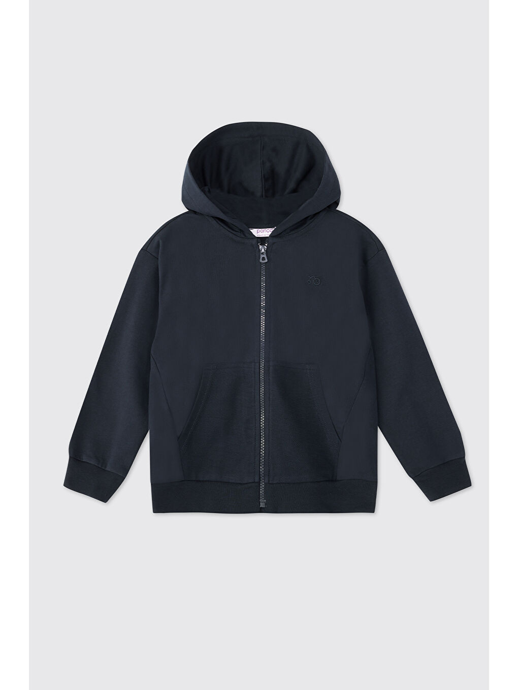Erkek Çocuk Lacivert Fermuarlı Sweatshirt