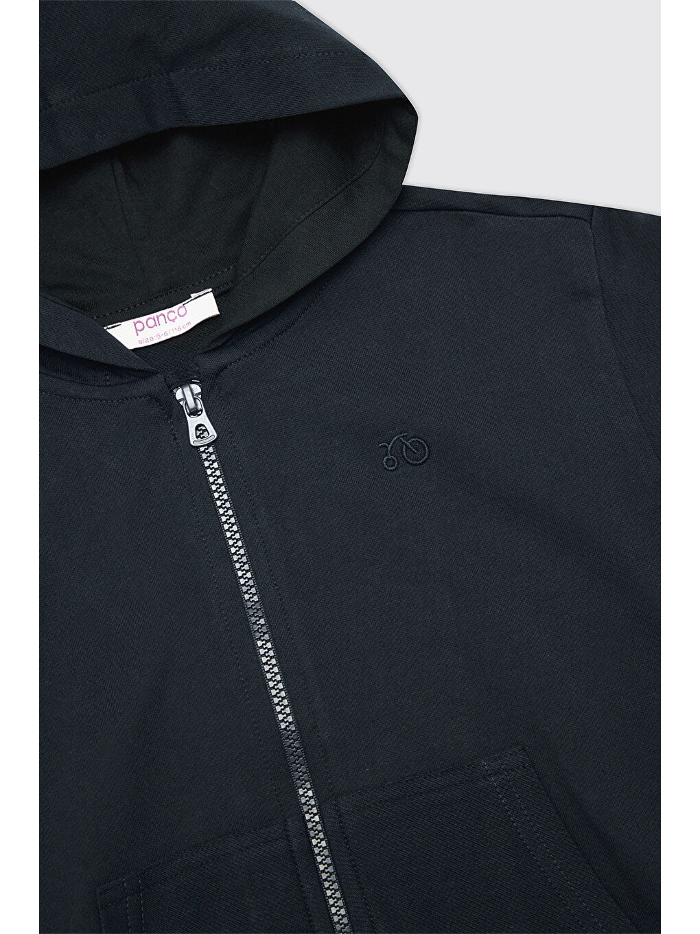 Erkek Çocuk Lacivert Fermuarlı Sweatshirt-2