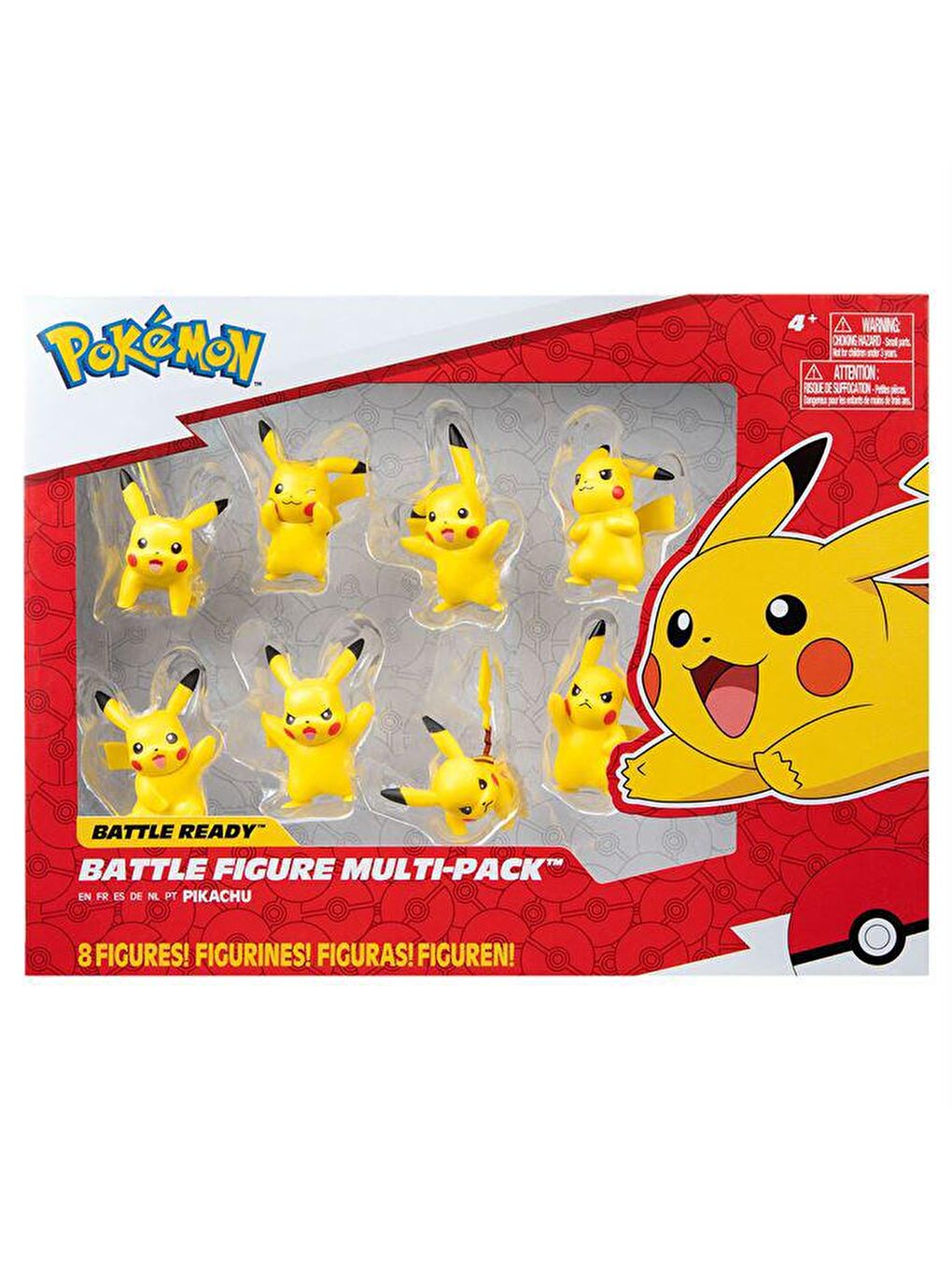 Pokemon Karışık Battle 8'li Pikachu Seti