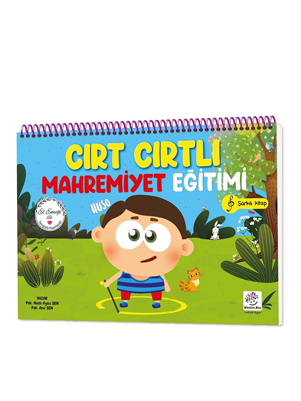 Yükselen Zeka Renksiz Cırt Cırtlı Şarkılı Mahremiyet Eğitimi Kitabım Hüso