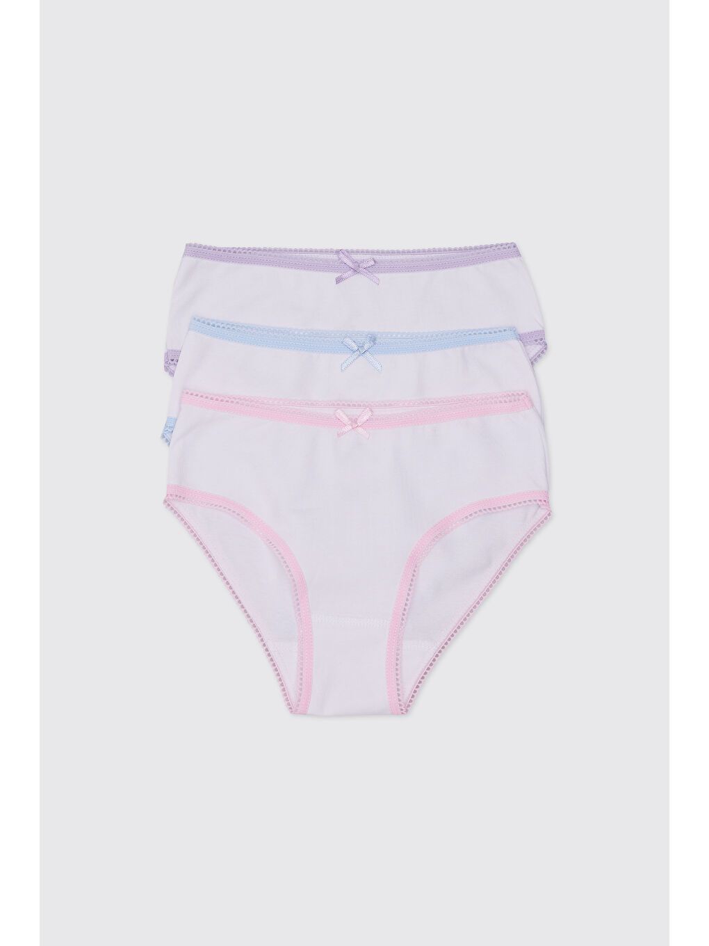 Karışık Kız Çocuk Multi 3'lü Slip Set