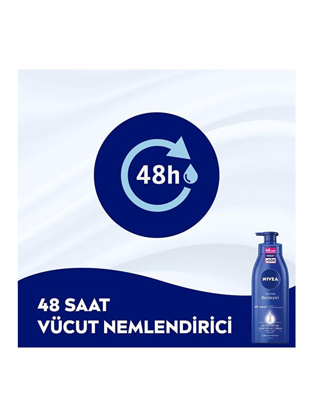 NIVEA Şeffaf Besleyici Vücut Sütü, 48 Saat Ne mlendirme, Kuru & Çok Kuru Ciltler Vücut Losyonu 400 mlx2Adet - 4