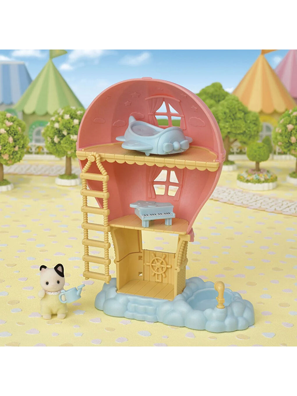 Sylvanian Families Renksiz Bebek Balon Oyun Evi 5527