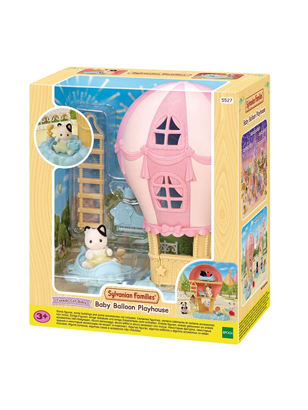 Sylvanian Families Renksiz Bebek Balon Oyun Evi 5527 - 3