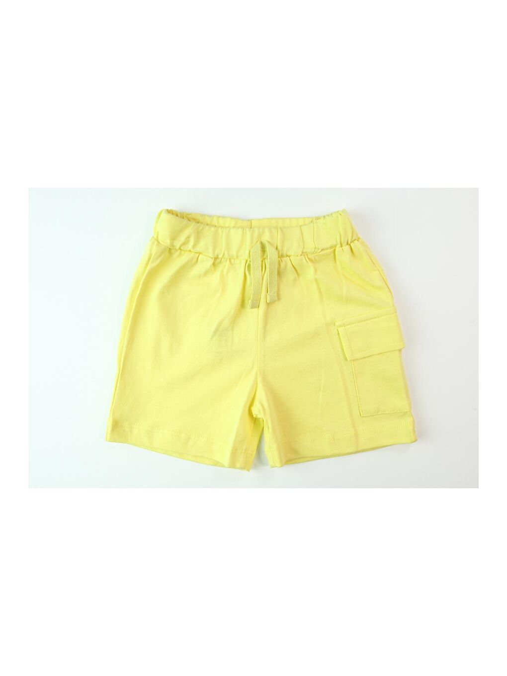 Sarı Erkek Bebek Lucky Baskılı Kısa Kollu Şortlu Alt Üst Takım-6