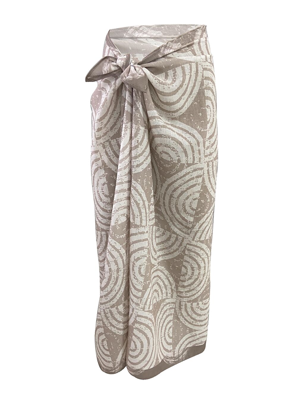 Bej Dela Vizon Keten Pareo (İç Göstermez)-2