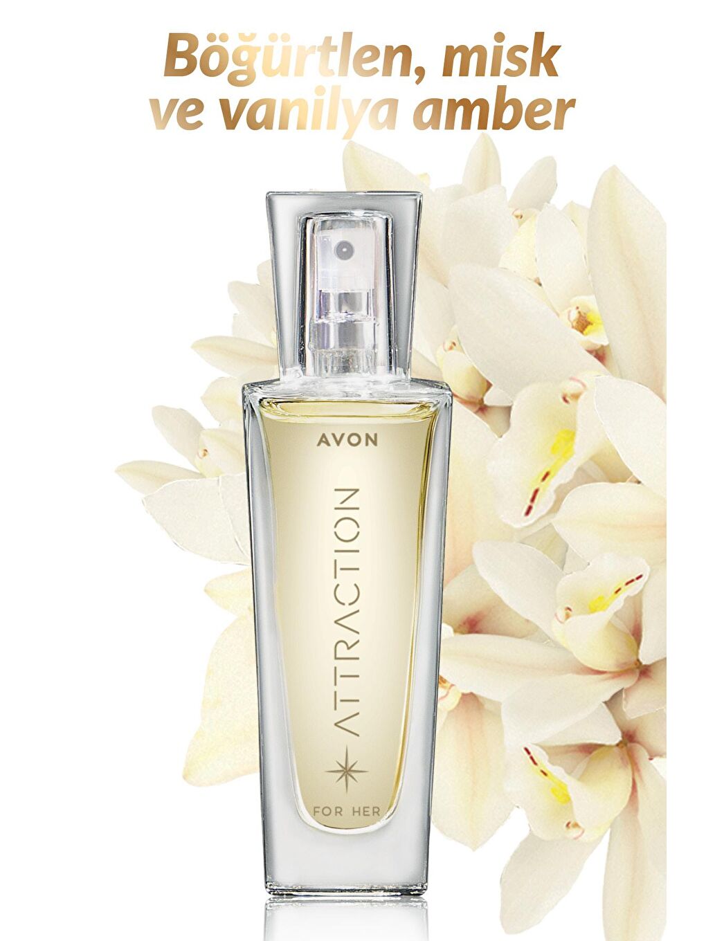 AVON Renksiz Attraction Kadın Parfüm 30 Ml. ve Vücut Losyonu Paketi - 1