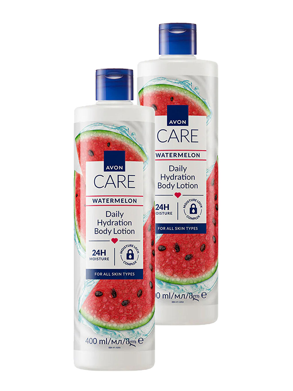 AVON Care Watermelon Karpuz Kokulu Vücut Losyonu 400 Ml. İkili Set