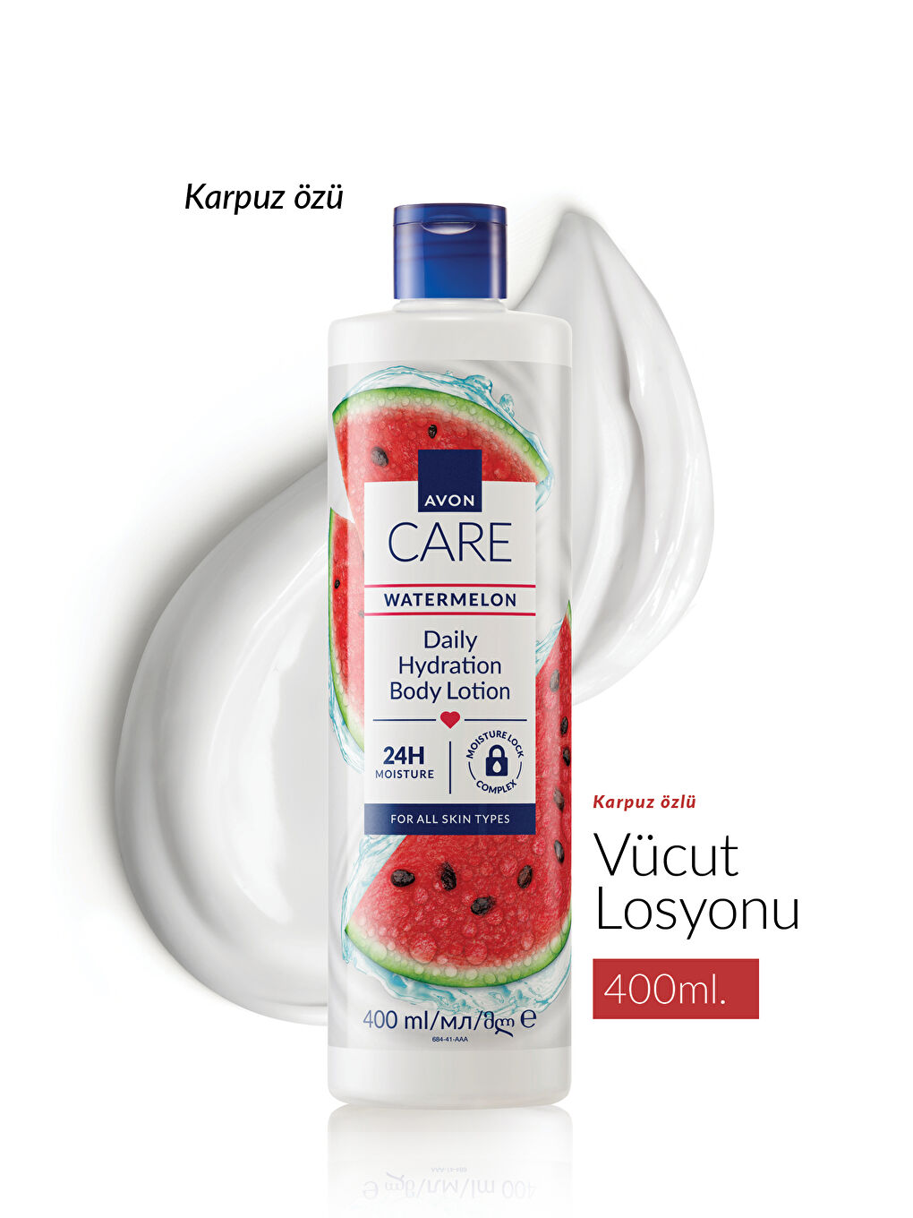 AVON Care Watermelon Karpuz Kokulu Vücut Losyonu 400 Ml. İkili Set - 2