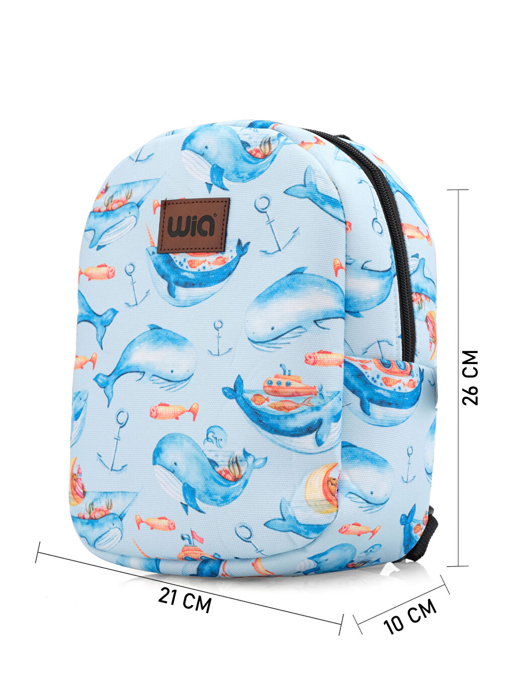 Eğlenceli Baskı Tek Bölmeli Kreş Çanta-4