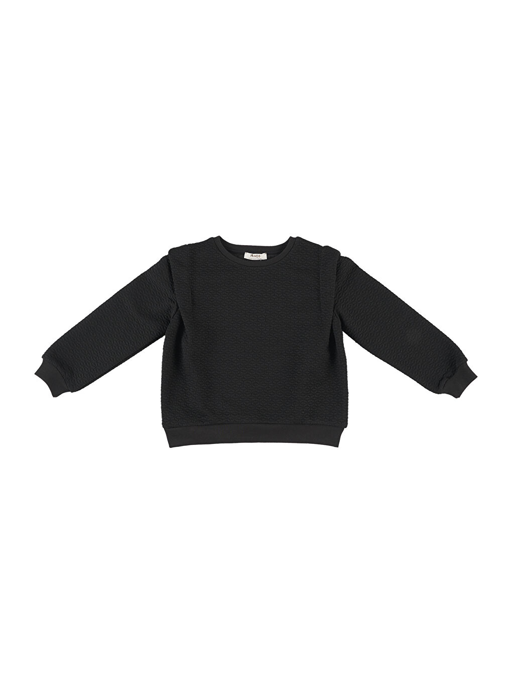 Panço Siyah Kız Çocuk  Sweatshirt