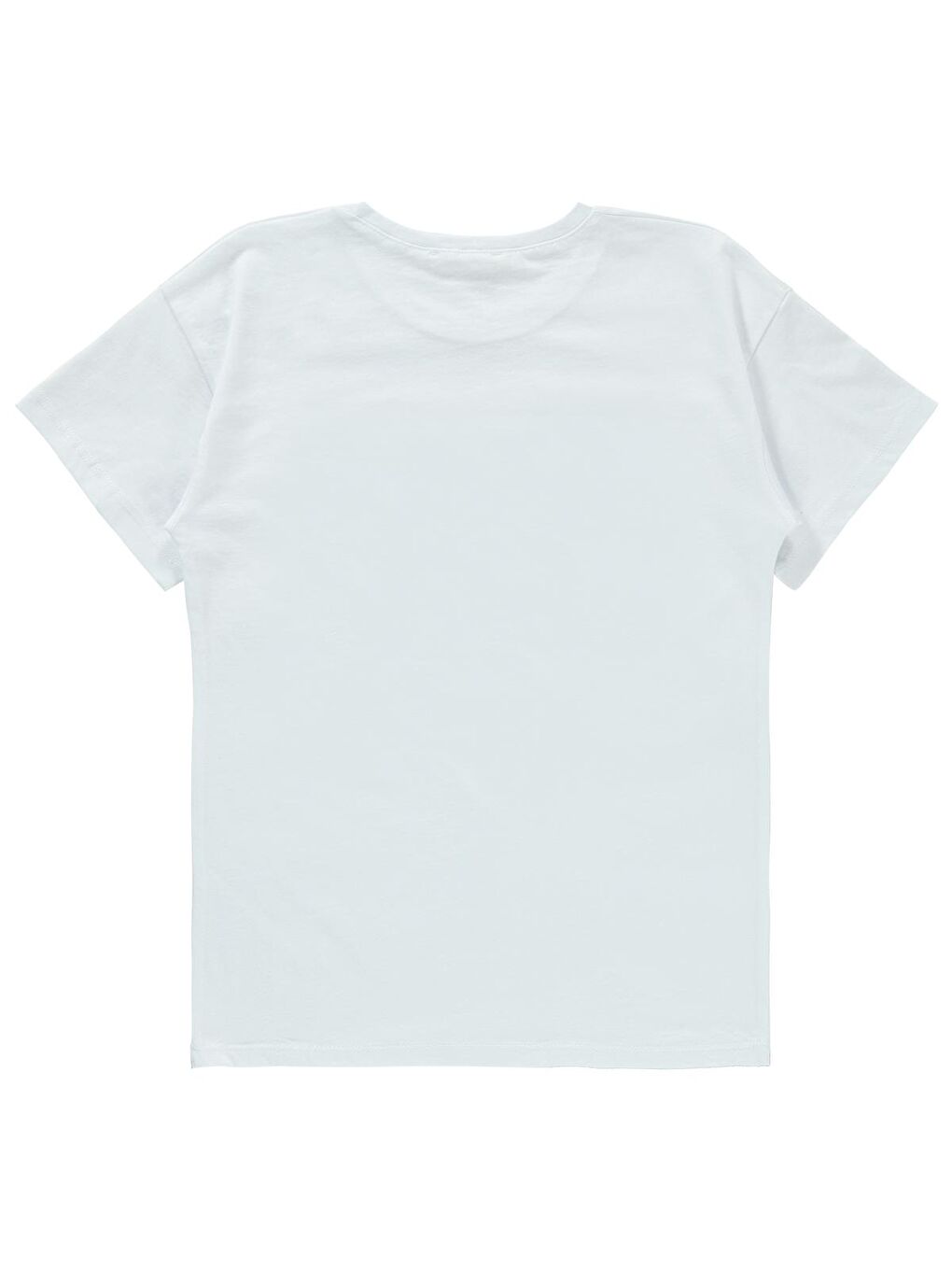 Girls Kız Çocuk Tişört 10-13 Yaş Beyaz-1