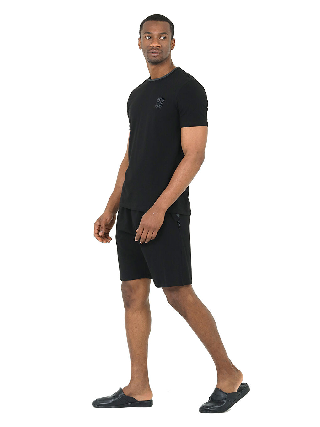 Siyah DS Damat Relaxed Şort Takım SİYAH-1