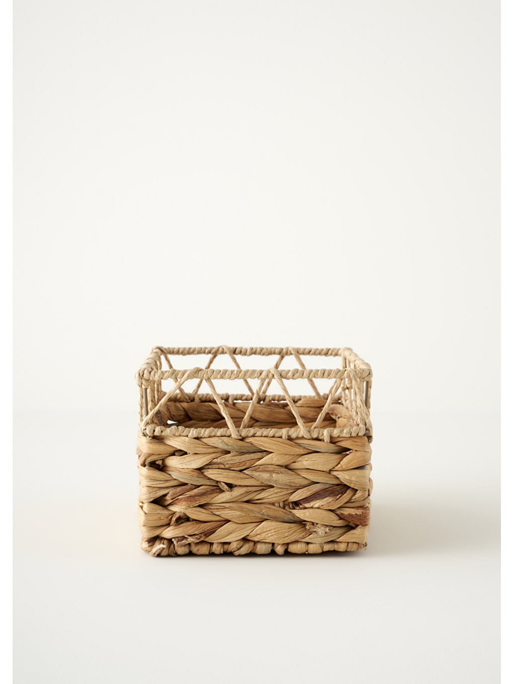 Bej Vesna Dekoratif Sepet Naturel (25x18x14 cm)-1