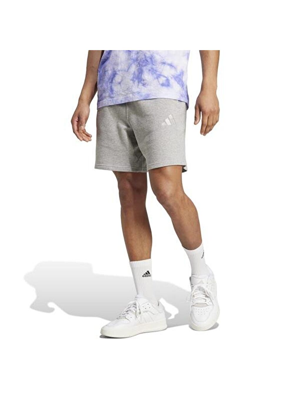 All Szn French Terry Erkek Gri Şort-2