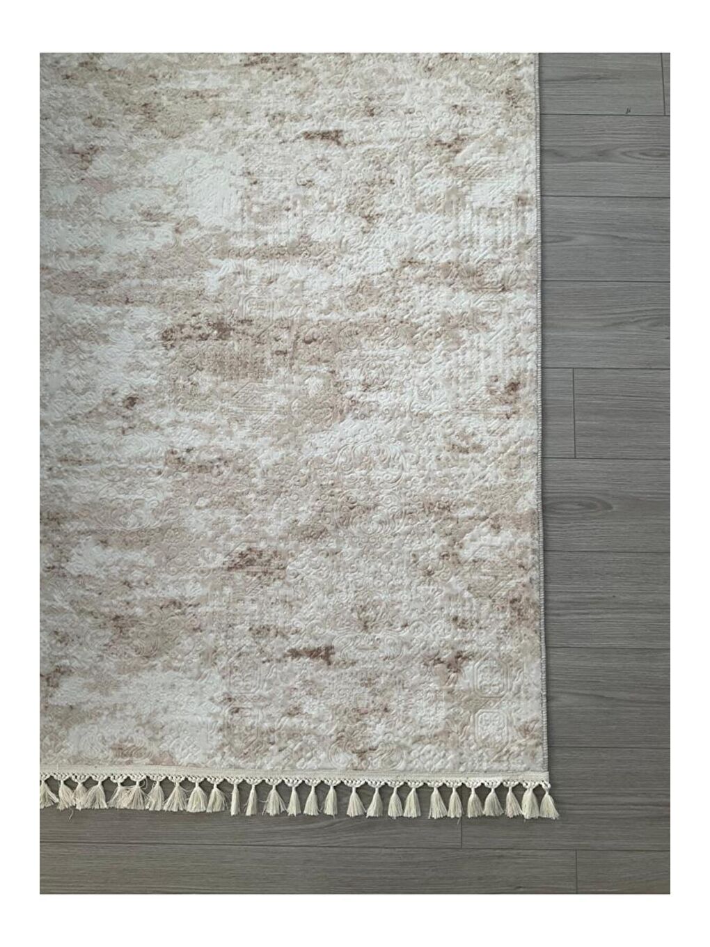 Puffy Kabartma Bej 100x150-1