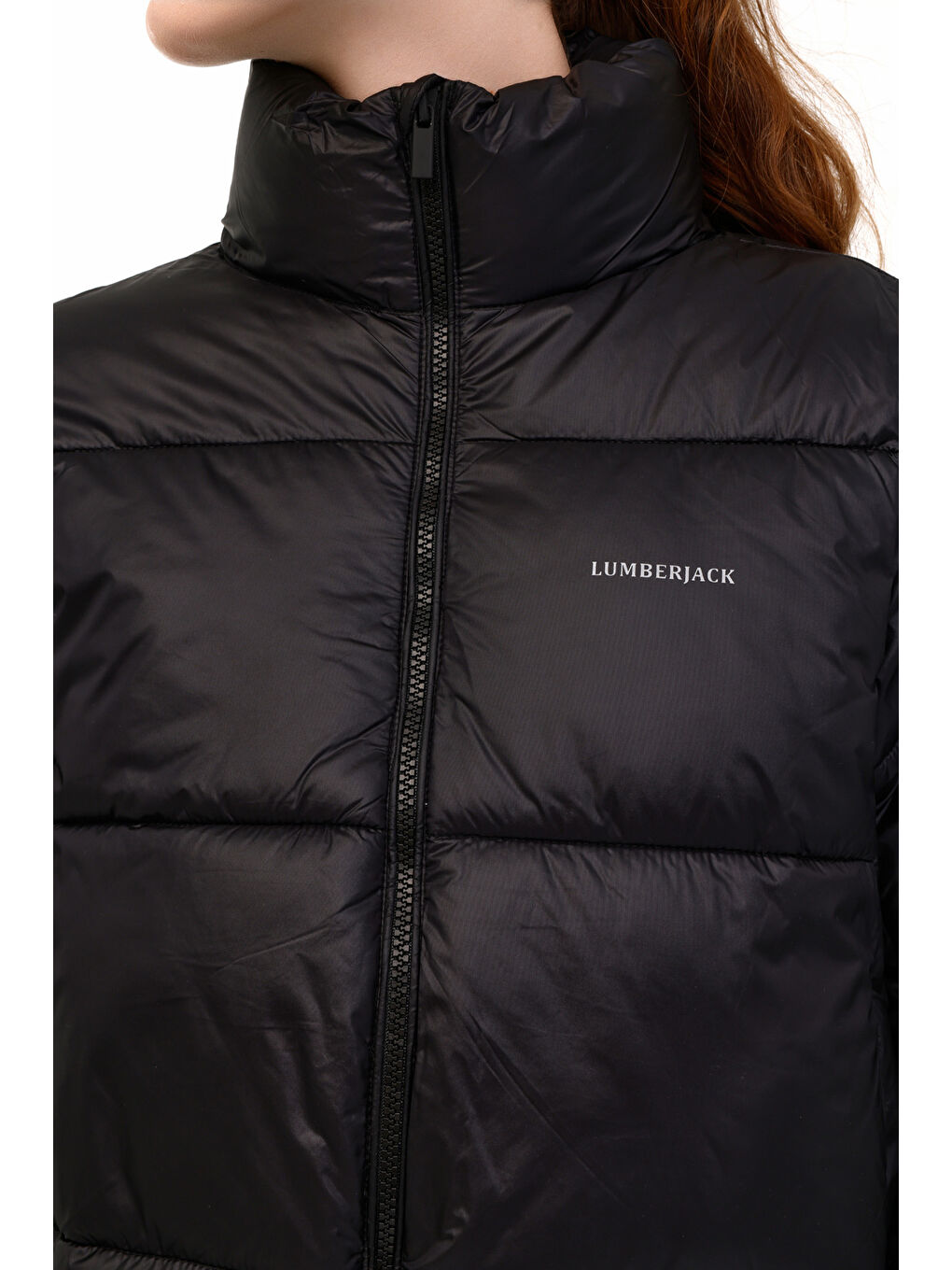 WL CANDACE 2GF723 4PR Siyah Kadın Kısa Kaban-3