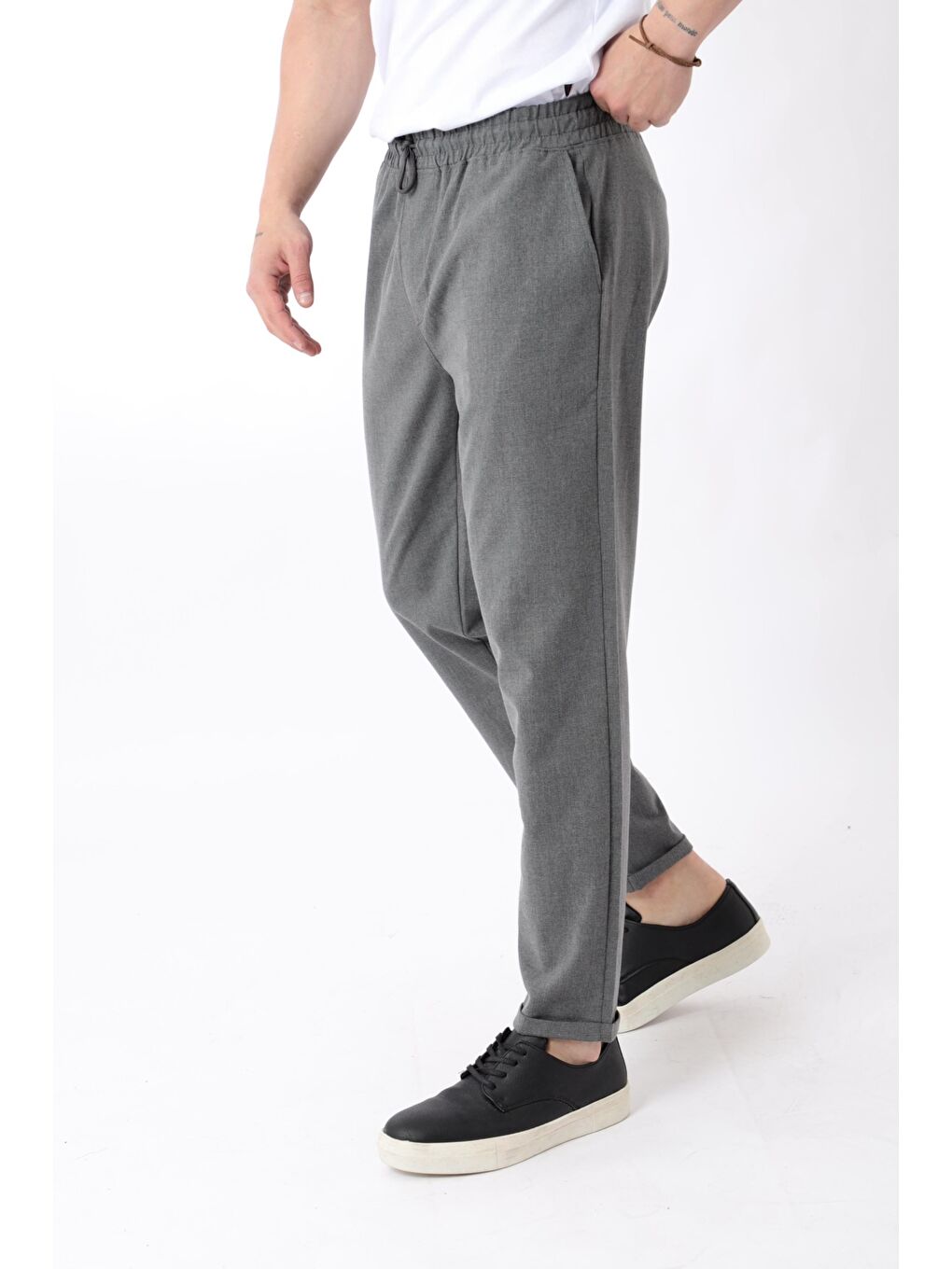 Stilkombin Füme Duble Paça Jogger Pantolon PLDP MH-23_0344