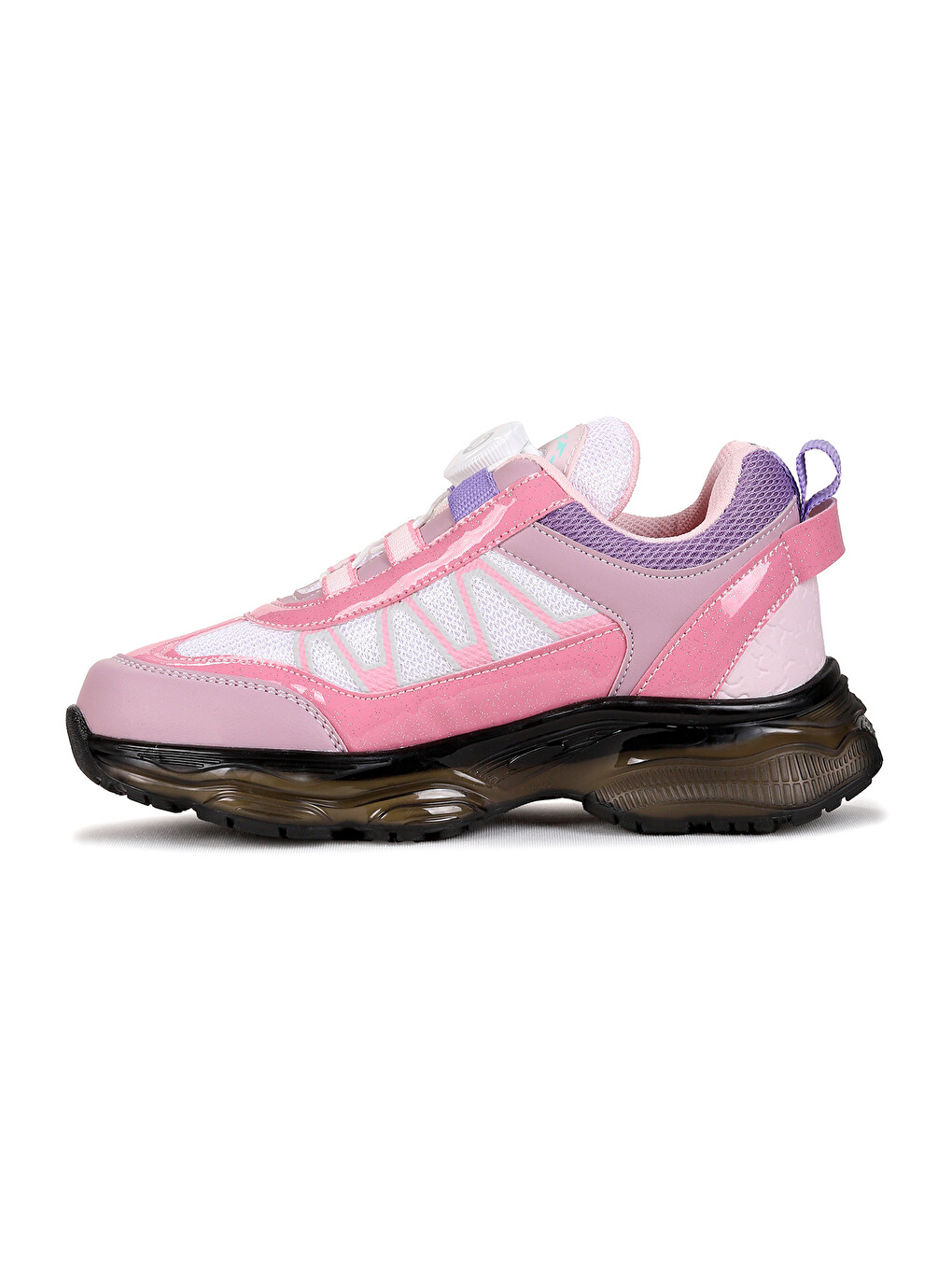 Pembe Vortex Günlük Şeffaf Taban Kız Çocuk Spor Ayakkabı-5