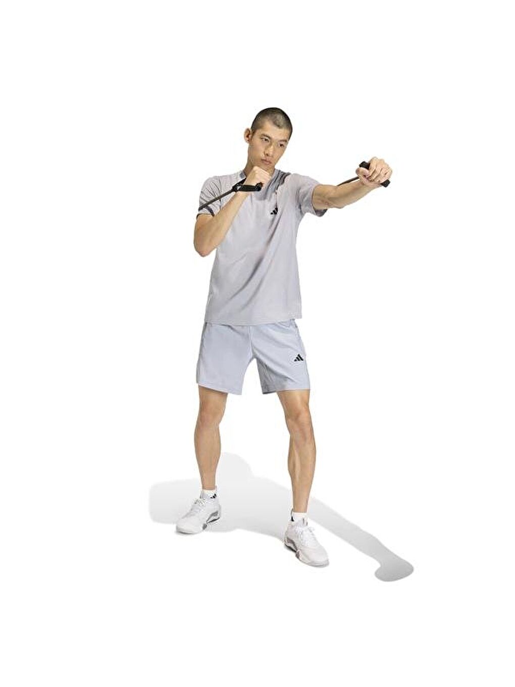 Workout Essentials Base Woven Erkek Mavi Şort-2